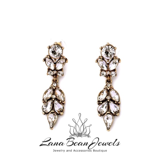 Tammy| Crystal Drop Earrings